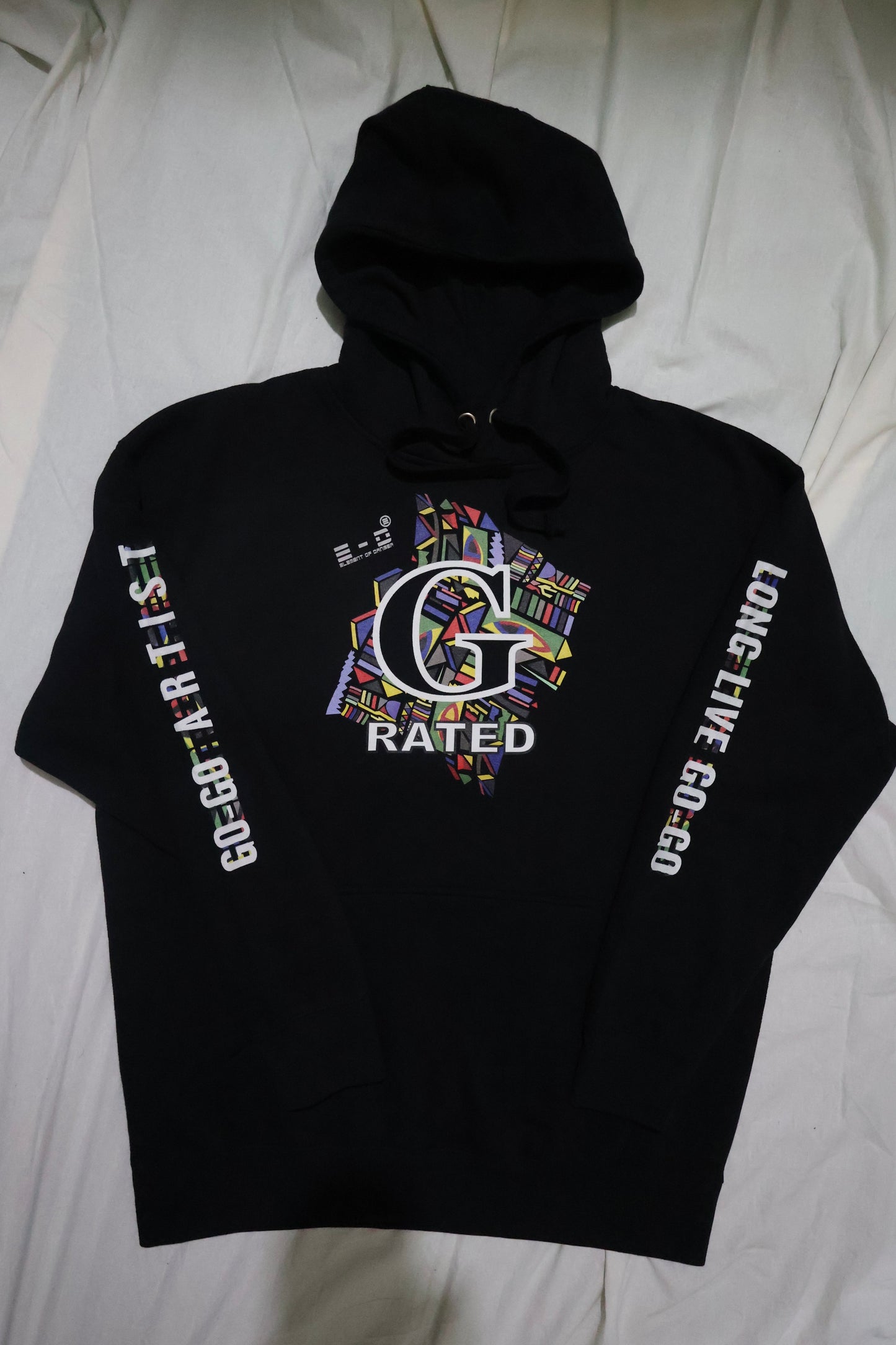 Element Of Danger - G Rated Go-Go Artist Air Raid Peace Unisex Hoodie