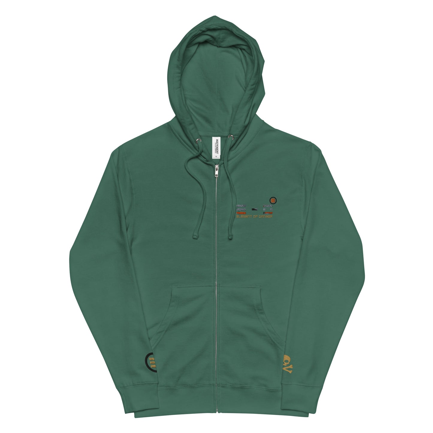 Element Of Danger - Multicam Come Round My Way! Unisex fleece zip up hoodie(Burg,Mint,O.j,Grpe)