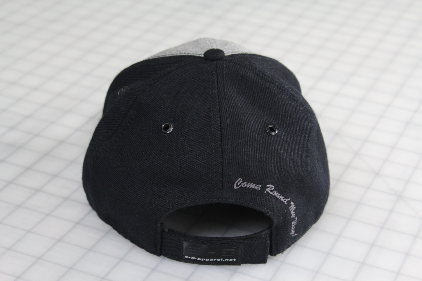 Element Of Danger - X Crossover Survivor Baseball Cap (Flat Visor) (Black / Grey)